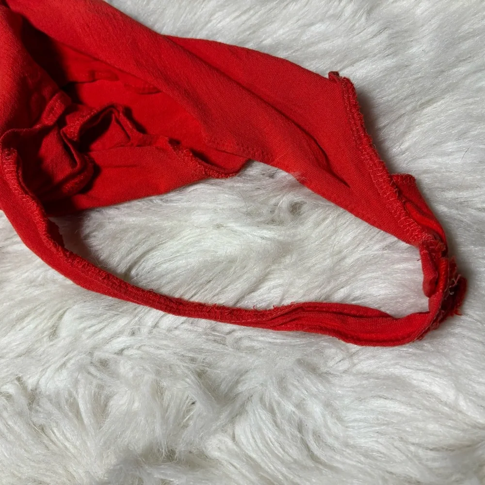 Free People Intimately Coral Colored Body Suit size Small